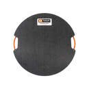 Outrigger pad, round, DR36-1.5, Black, Medium duty